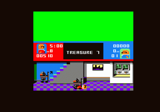 Bonanza Bros Screenshot 7 (Amstrad CPC464)