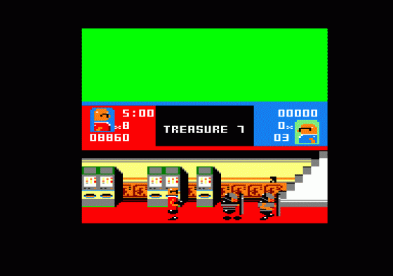 Bonanza Bros Screenshot 15 (Amstrad CPC464)