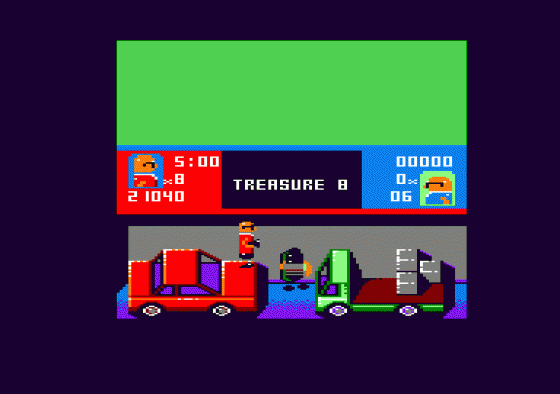 Bonanza Bros Screenshot 22 (Amstrad CPC464)