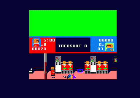 Bonanza Bros Screenshot 23 (Amstrad CPC464)