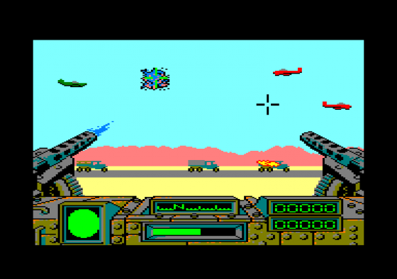 Desert Fox Screenshot 5 (Amstrad CPC464)