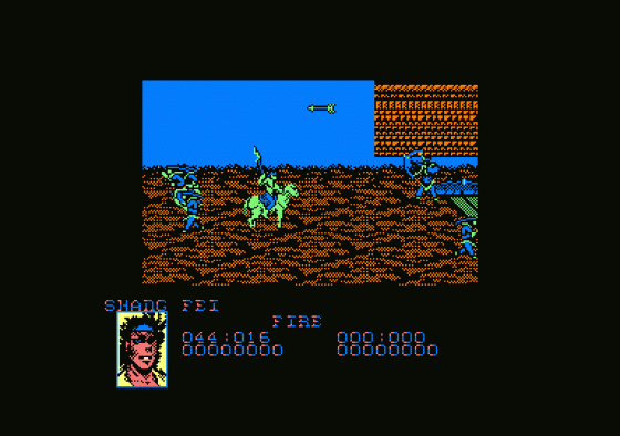 Dynasty Wars Screenshot 5 (Amstrad CPC464)