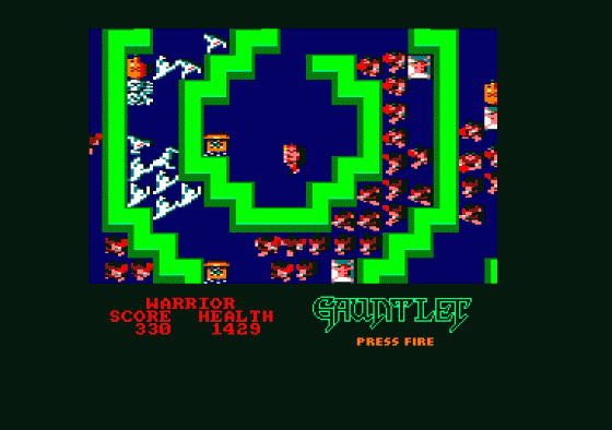 Gauntlet Screenshot 5 (Amstrad CPC464)