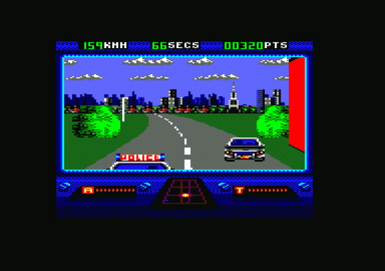 OutRun Europa Screenshot 13 (Amstrad CPC464)