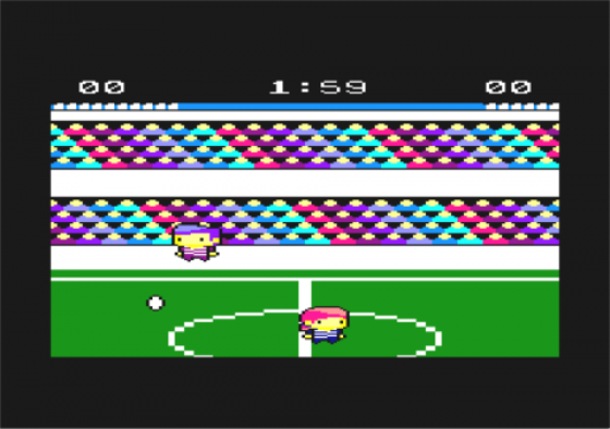 1 To 1 Soccer Screenshot 9 (Amstrad CPC464)