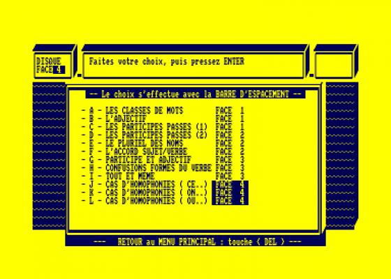 Orthogus Screenshot 5 (Amstrad CPC464)