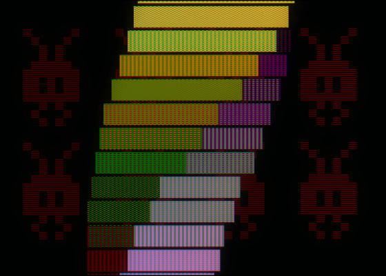 Revision 2013 - Still Rising Screenshot 5 (Amstrad CPC464)