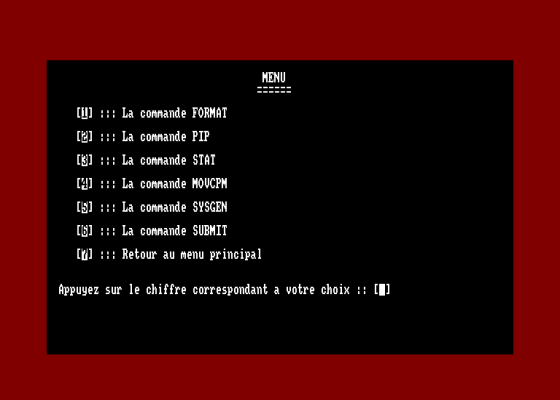 Cours De Basic + CPM Screenshot 5 (Amstrad CPC464)