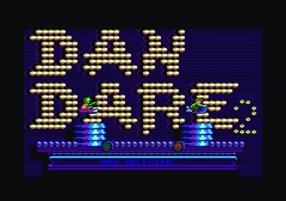 Dan Dare II: Mekon's Revenge Screenshot 5 (Amstrad CPC464)