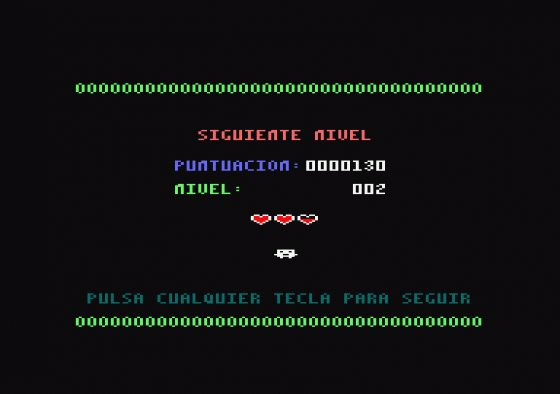 Super Retro Robot Rampage Screenshot 5 (Amstrad CPC464)