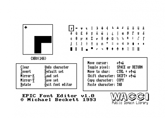 Wacci Public Domain Disc 74 - Amsdos - Utilities Disc Four