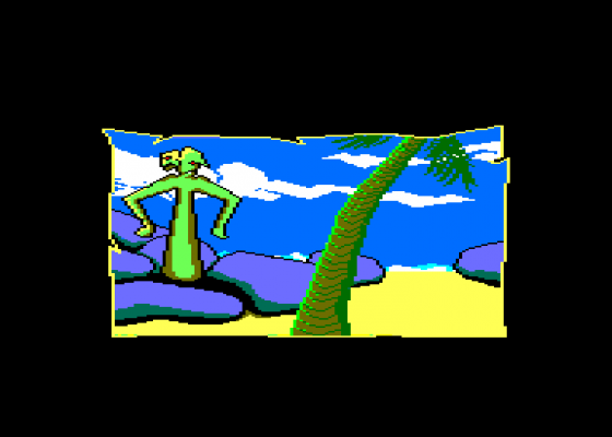 Die Insel Der Smaragde Screenshot 5 (Amstrad CPC464)