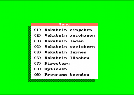 Vokabeltrainer v1.20