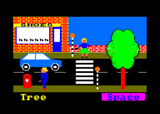 Early Words Screenshot 5 (Amstrad CPC464)