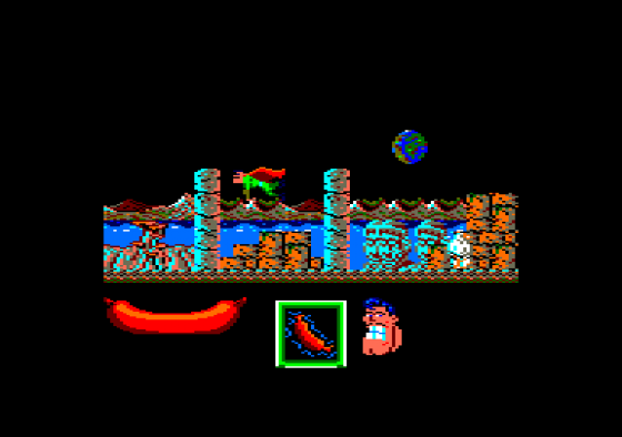 Captain S Screenshot 5 (Amstrad CPC464)