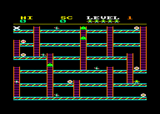 Guardian Screenshot 1 (Amstrad CPC464)