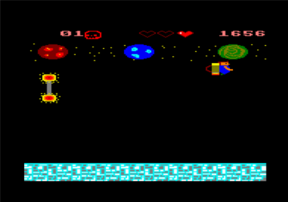 Zjetpack Screenshot 8 (Amstrad CPC464/664/6128)