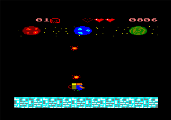 Zjetpack Screenshot 9 (Amstrad CPC464/664/6128)