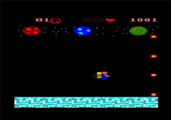 Zjetpack Screenshot 16 (Amstrad CPC464/664/6128)