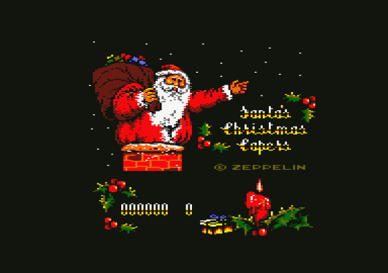 Santa's Xmas Caper Screenshot 14 (Amstrad CPC464)