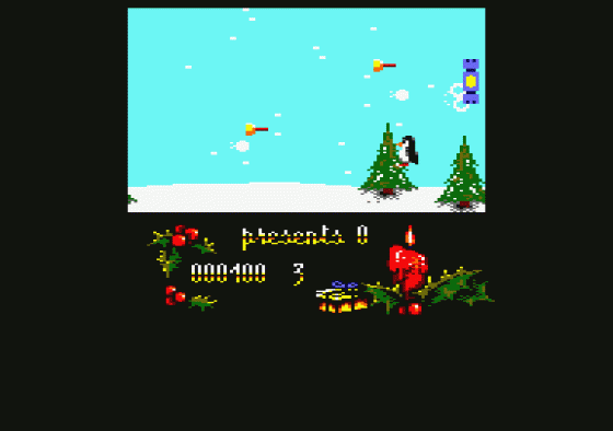 Santa's Xmas Caper Screenshot 15 (Amstrad CPC464)