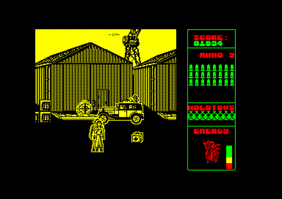 Sharkey's Moll Screenshot 5 (Amstrad CPC464)