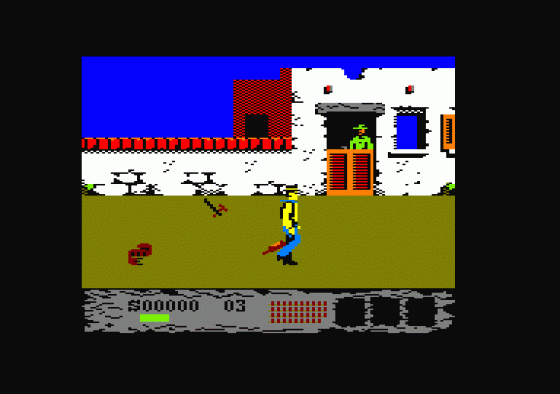 Spaghetti Western Simulator Screenshot 1 (Amstrad CPC464)