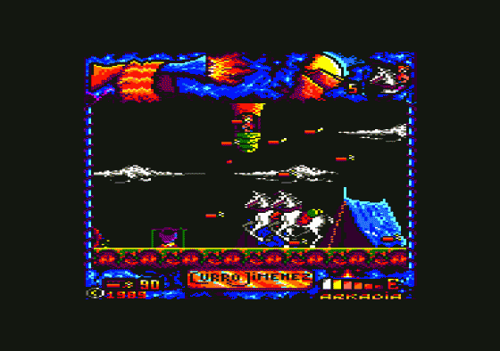 Curro Jimenez Screenshot 5 (Amstrad CPC464)