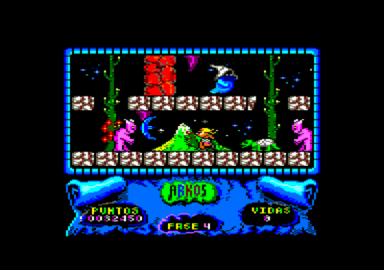 Arkos Screenshot 5 (Amstrad CPC464)