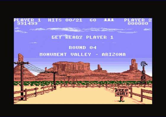 Skeet Shoot Screenshot 5 (Amstrad CPC464+/GX4000)