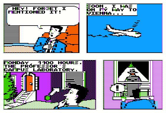 Accolade's Comics Featuring Steve Keene Thrillseeker Screenshot 6 (Apple II)