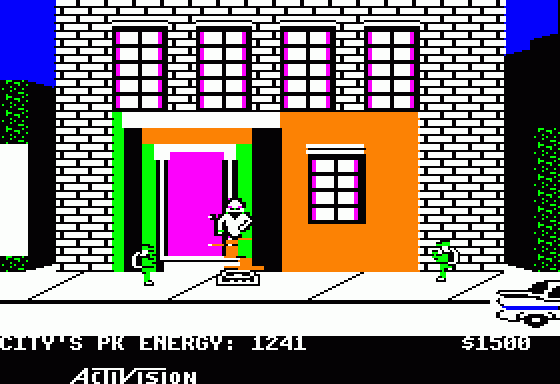 Ghostbusters Screenshot 6 (Apple II)