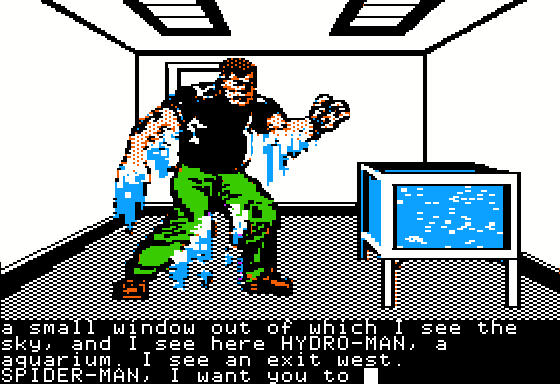 Spiderman Screenshot 9 (Apple II)