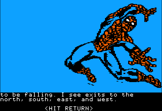 Spiderman Screenshot 10 (Apple II)