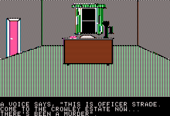 The Curse Of Crowley Manor Screenshot 10 (Apple II)
