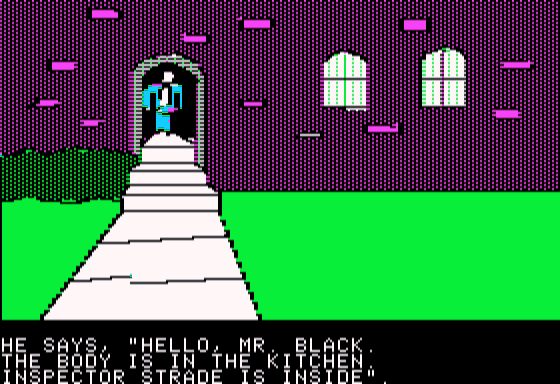 The Curse Of Crowley Manor Screenshot 14 (Apple II)