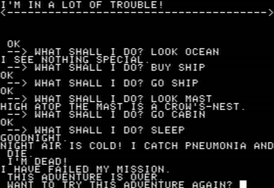 Golden Voyage Screenshot 7 (Apple II)