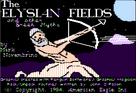 The Elysian Fields And Other Greek Myths