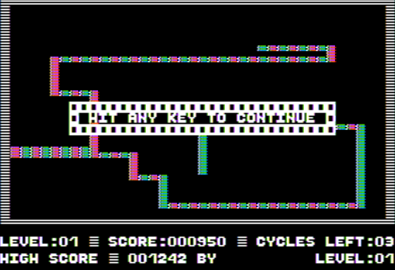 Quasar Screenshot 5 (Apple II)