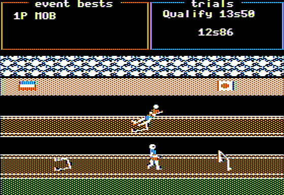 Track & Field Screenshot 5 (Apple II)