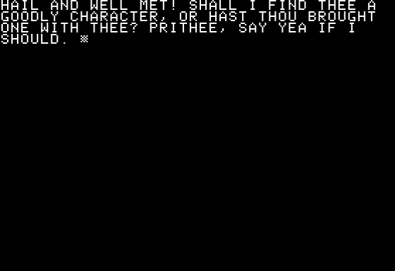 Dunjonquest: Temple Of Apshai Screenshot 10 (Apple II)