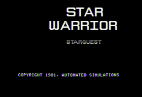 Star Warrior Screenshot