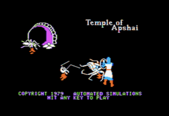 Temple of Apshai Screenshot