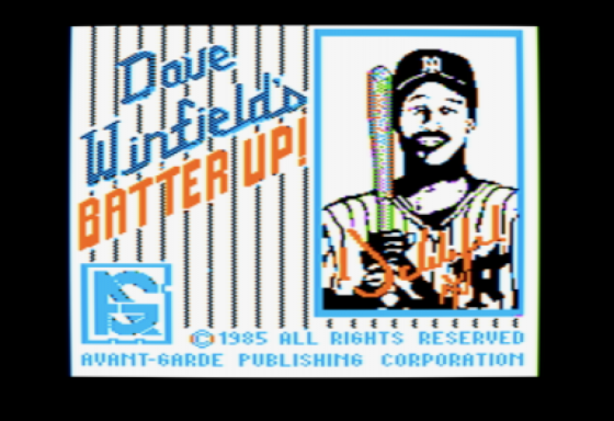 Dave Winfield's Batter Up Screenshot