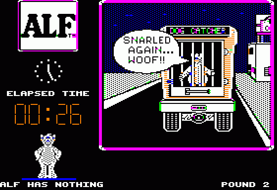 Alf The First Adventure Screenshot 7 (Apple II)