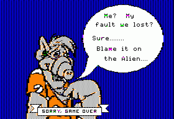 Alf The First Adventure Screenshot 8 (Apple II)