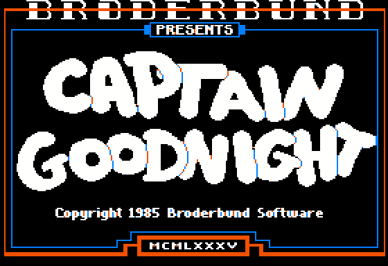 Captain Goodnight And The Islands of Fear