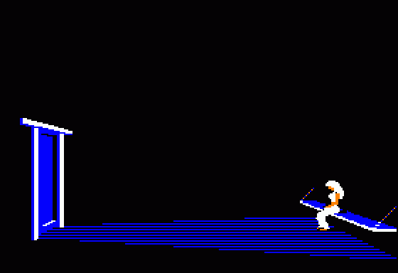 Karateka Screenshot 5 (Apple II)