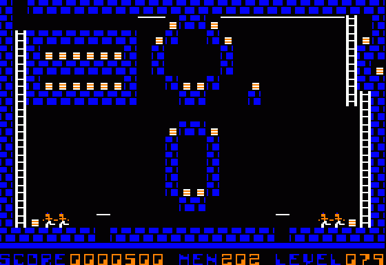 Lode Runner Screenshot 12 (Apple II)