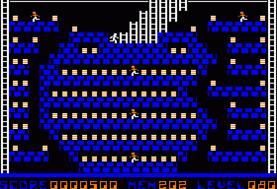 Lode Runner Screenshot 13 (Apple II)